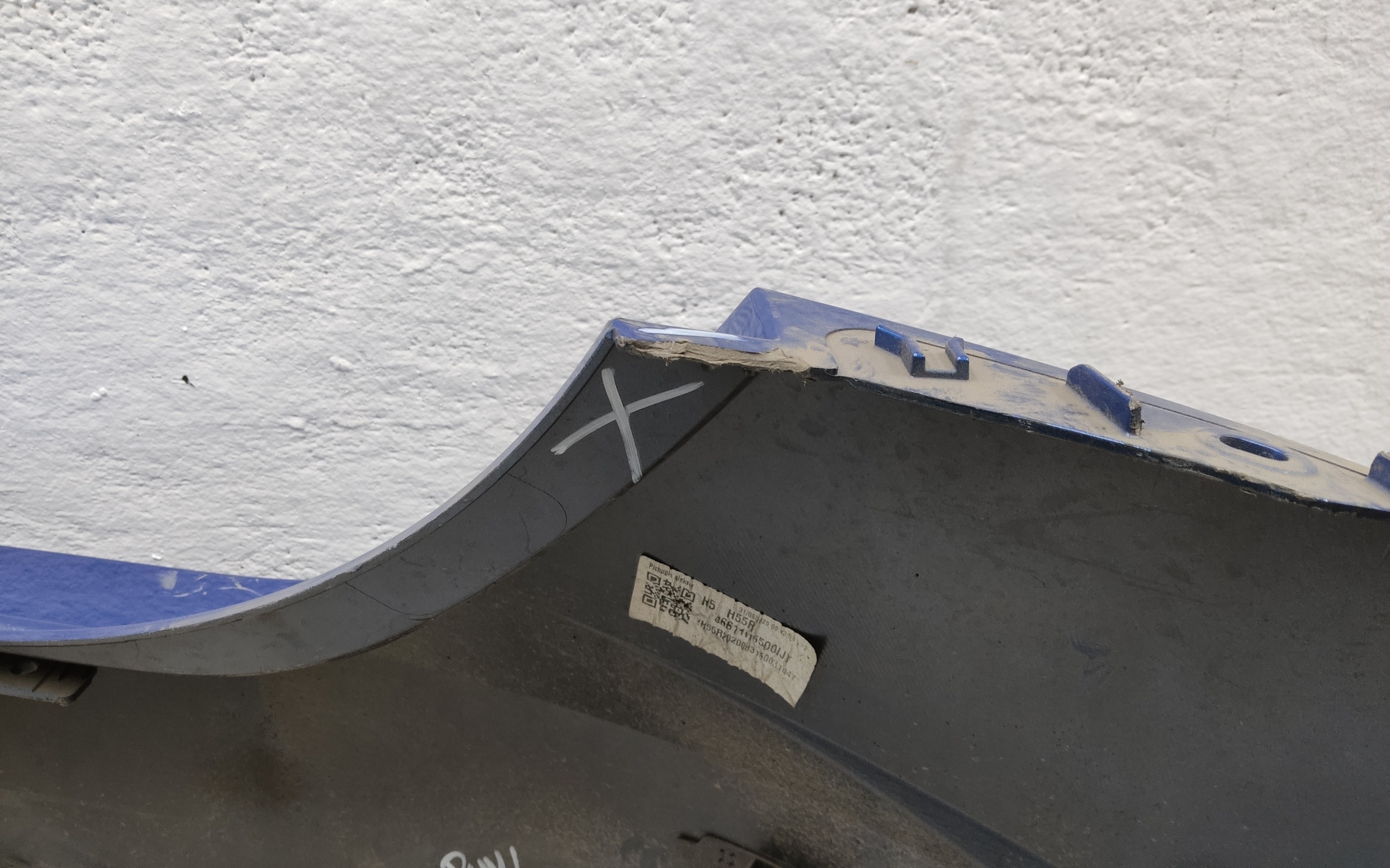 Бампер задний Hyundai Solaris 2 Restail