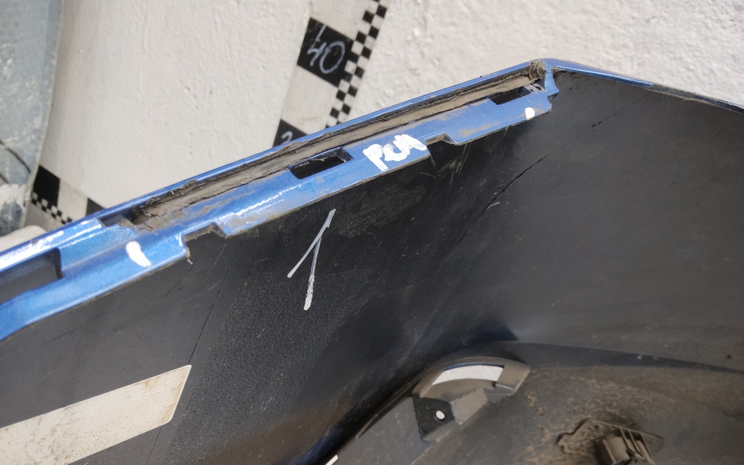 Бампер задний Hyundai Solaris 2 Restail