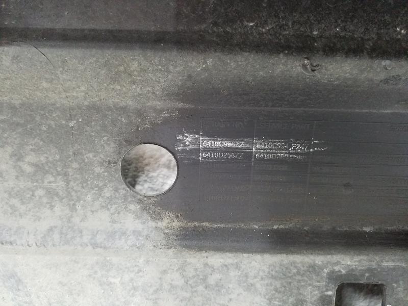 Бампер задний Mitsubishi Outlander 3 Restail 3