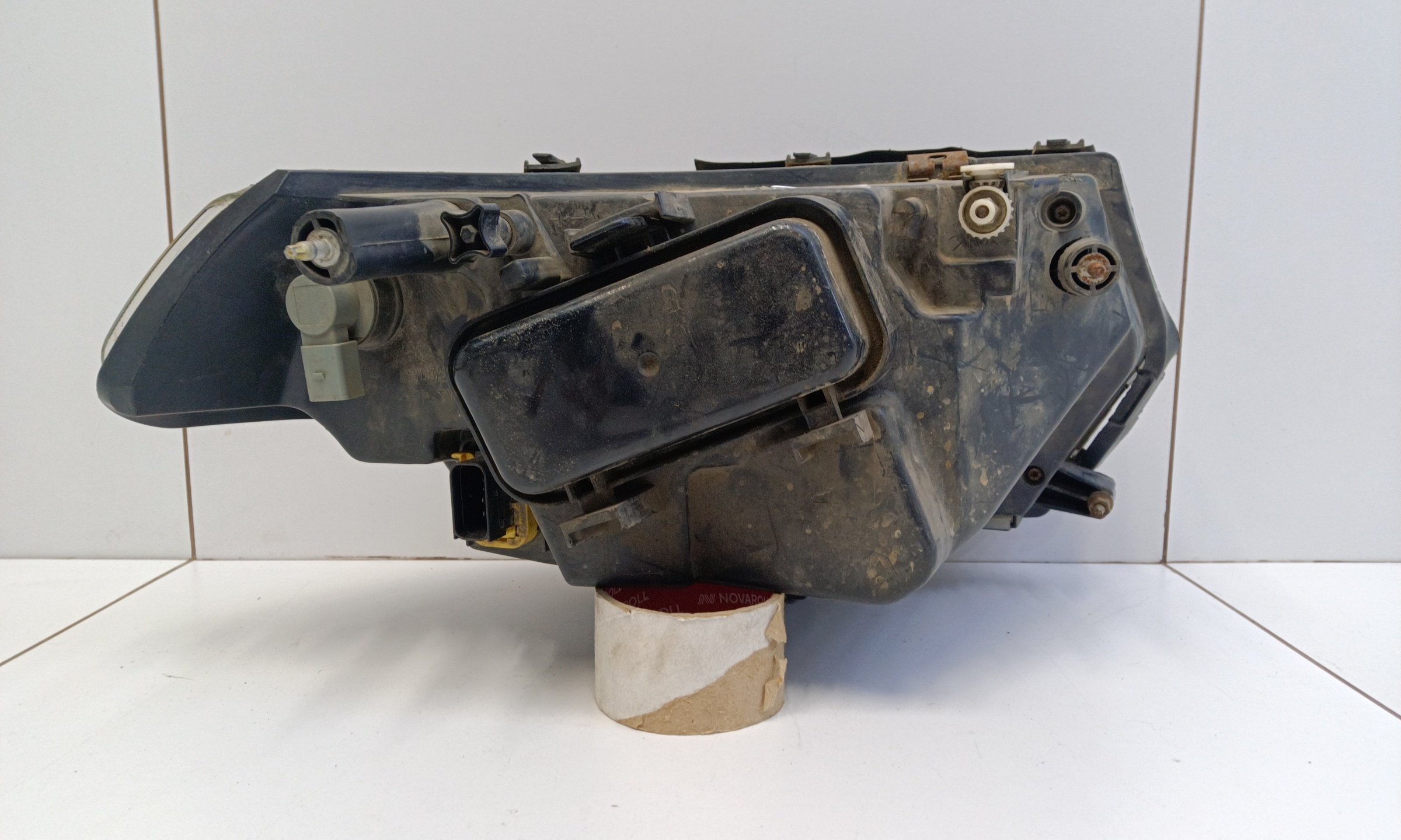 Фара передняя левая UAZ Patriot Restail 2 галоген с ДХО