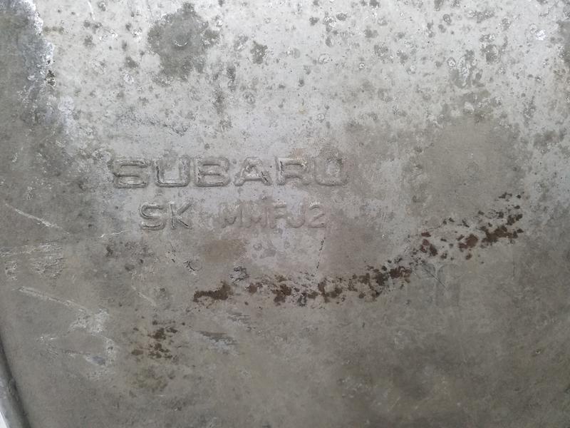 Глушитель задняя часть Subaru XV 2