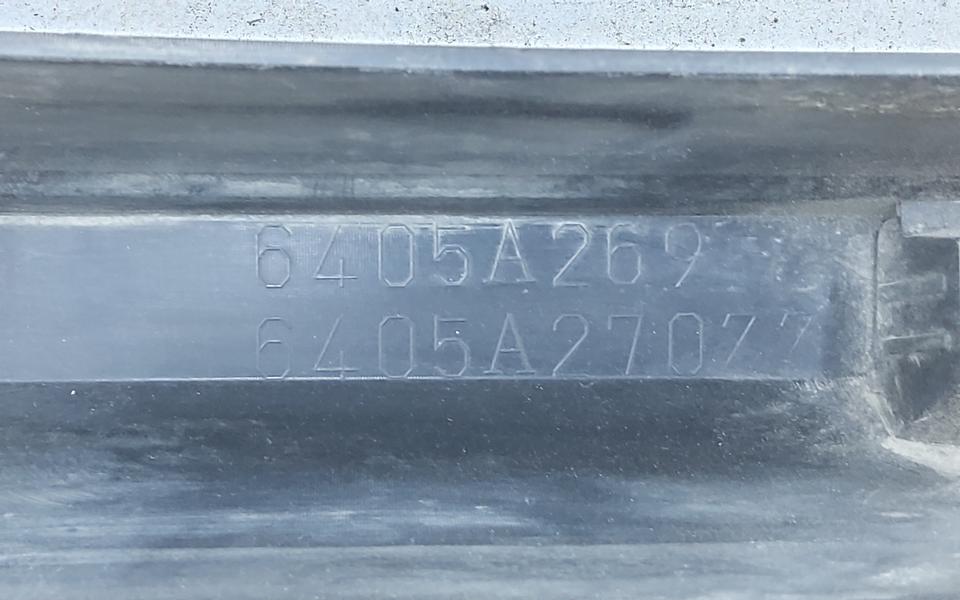 Накладка переднего бампера Mitsubishi Outlander 3 Restail 3