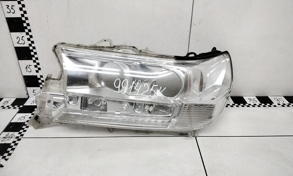 Стекло фары передней левой Toyota Land Cruiser 200 Restail 2