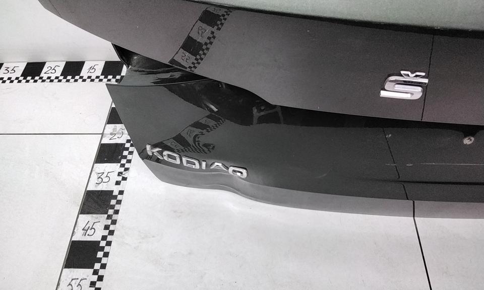 Крышка багажника Skoda Kodiaq не под эмблему