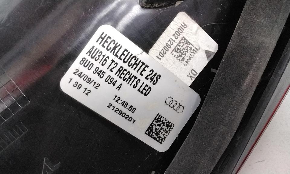 Фонарь задний правый Audi Q3 LED