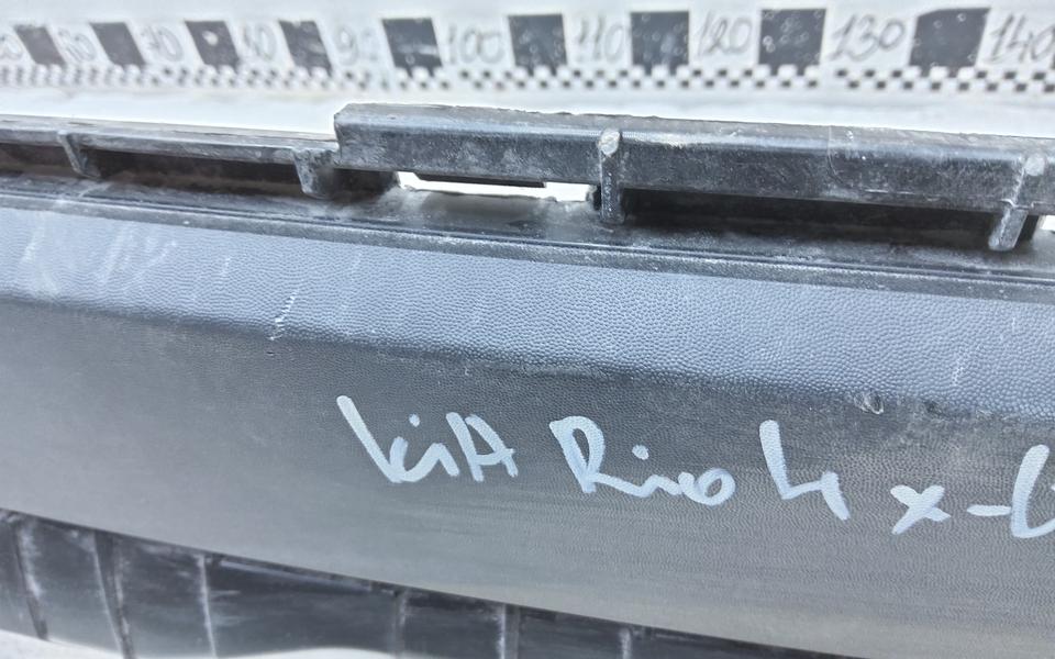 Юбка заднего бампера Kia Rio 4 X-line Restail