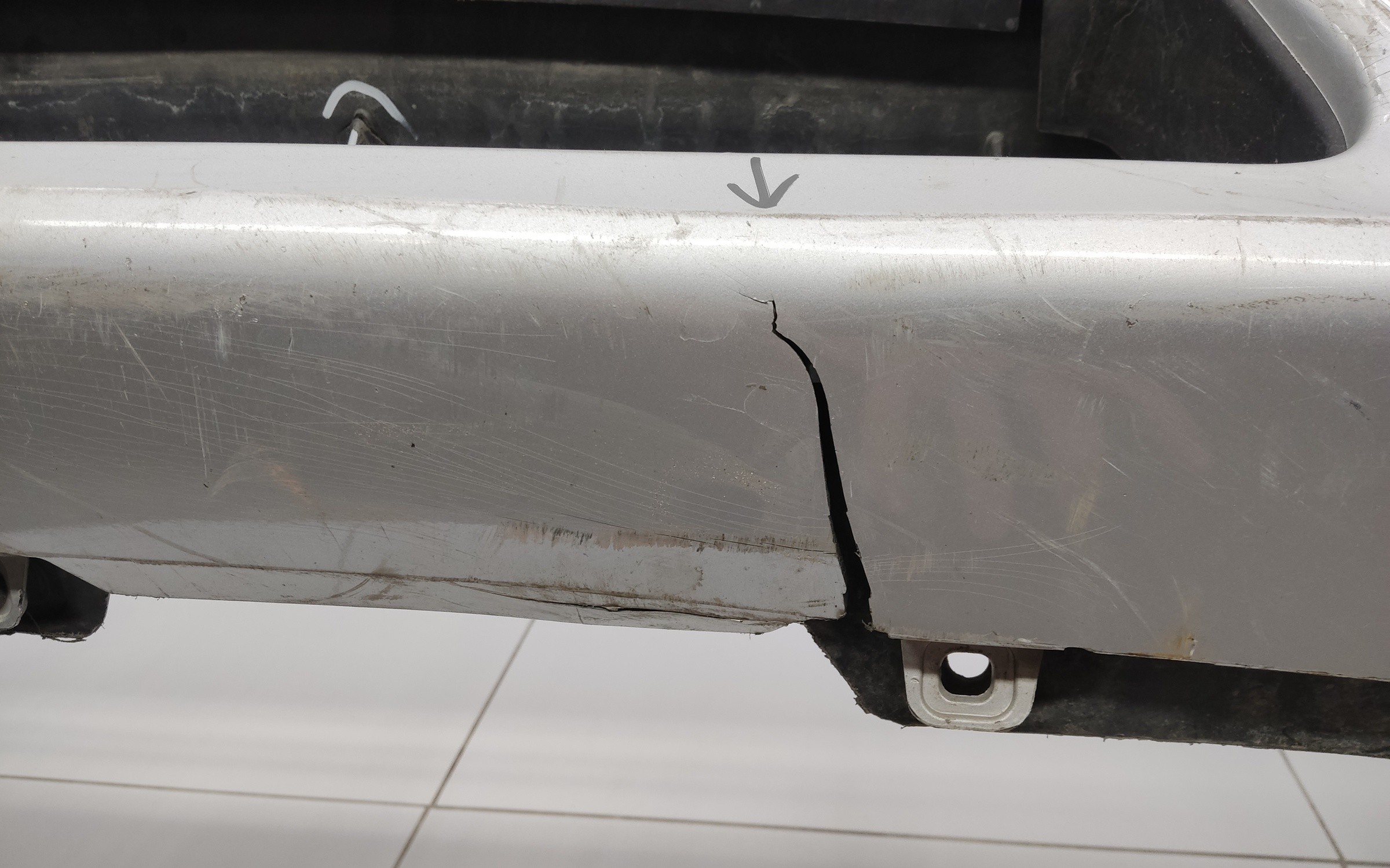 Бампер передний Mitsubishi Outlander 3 Restail 3