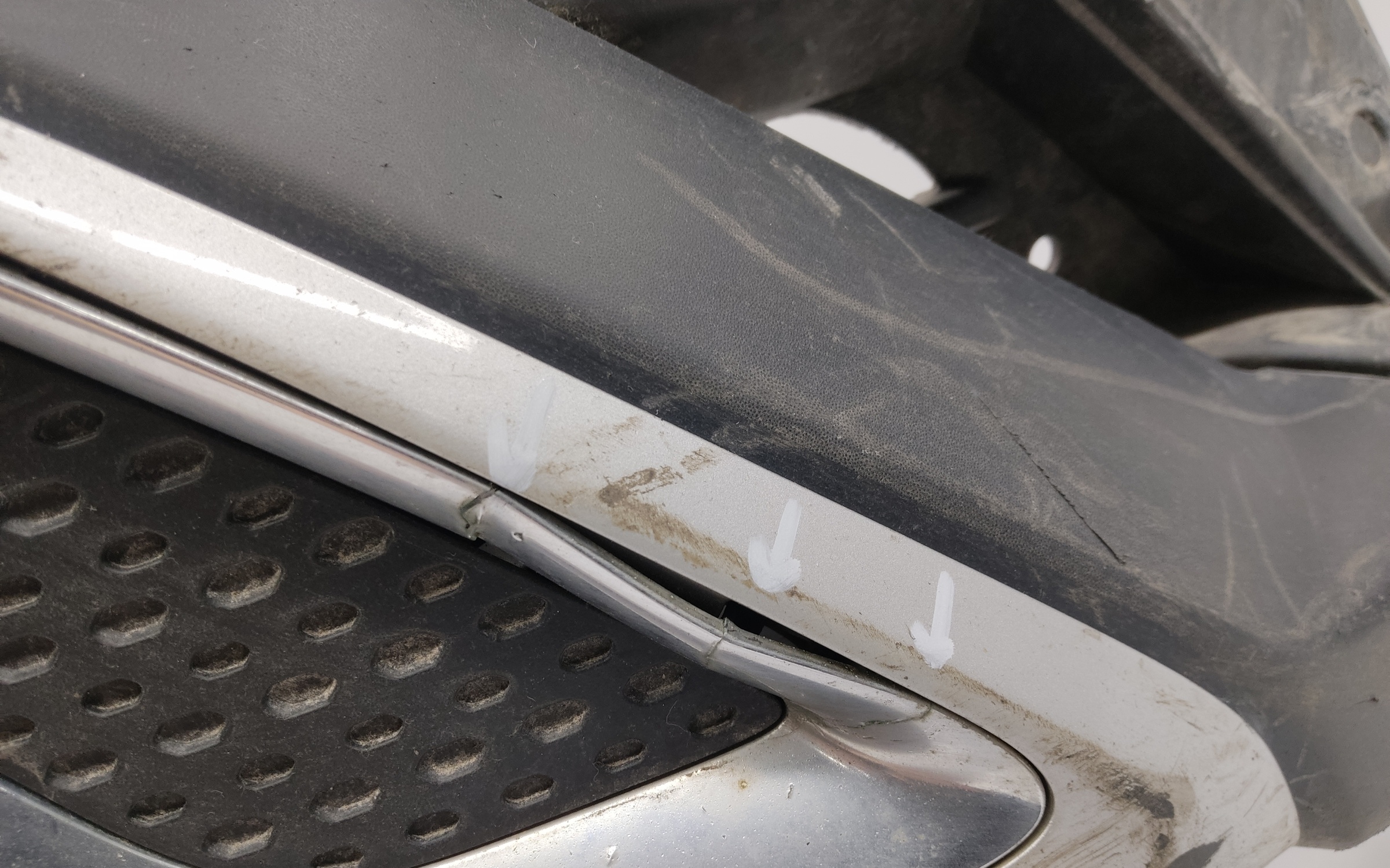 Бампер передний Mitsubishi Outlander 3 Restail 3