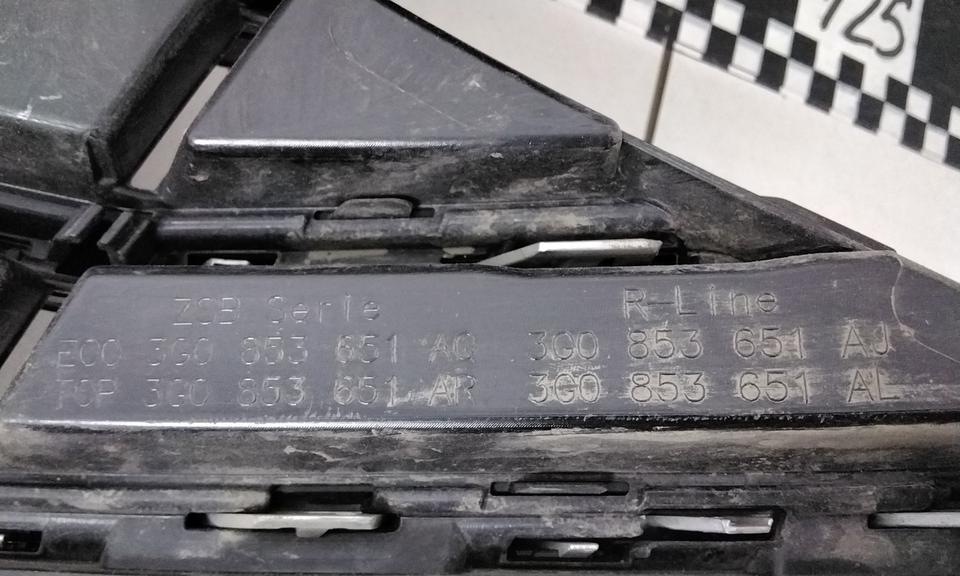 Решётка радиатора Volkswagen Passat B8 Restail