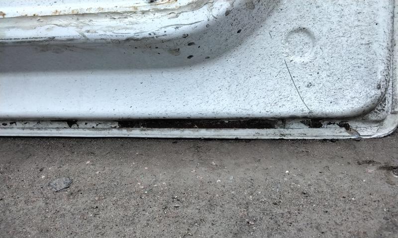 Дверь задняя правая сдвижная Peugeot Traveller глухая