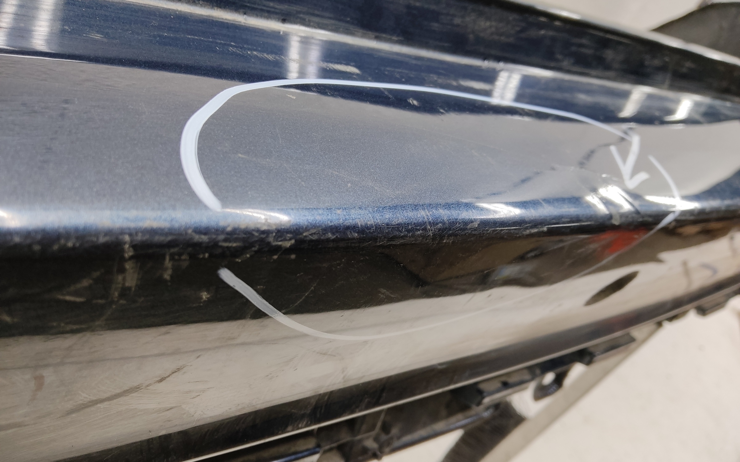 Бампер задний Mitsubishi Pajero Sport 3