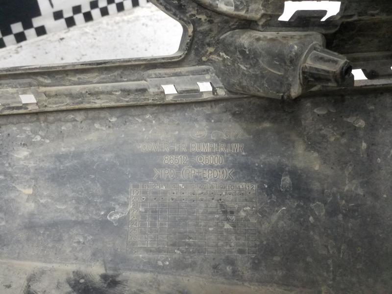 Юбка переднего бампера Kia Seltos
