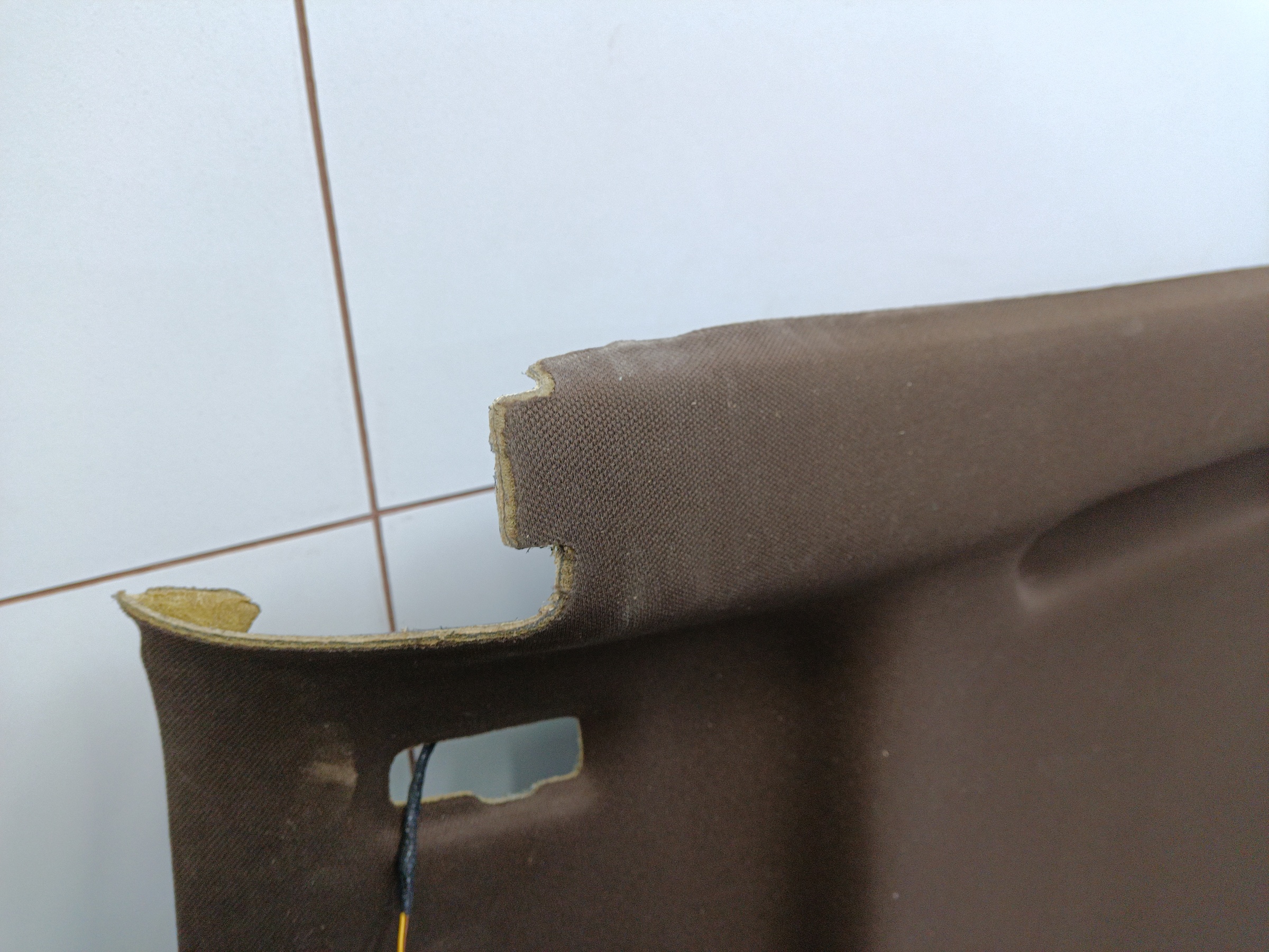 Обшивка крыши потолок цвет " эспрессо " Porsche Cayenne 958