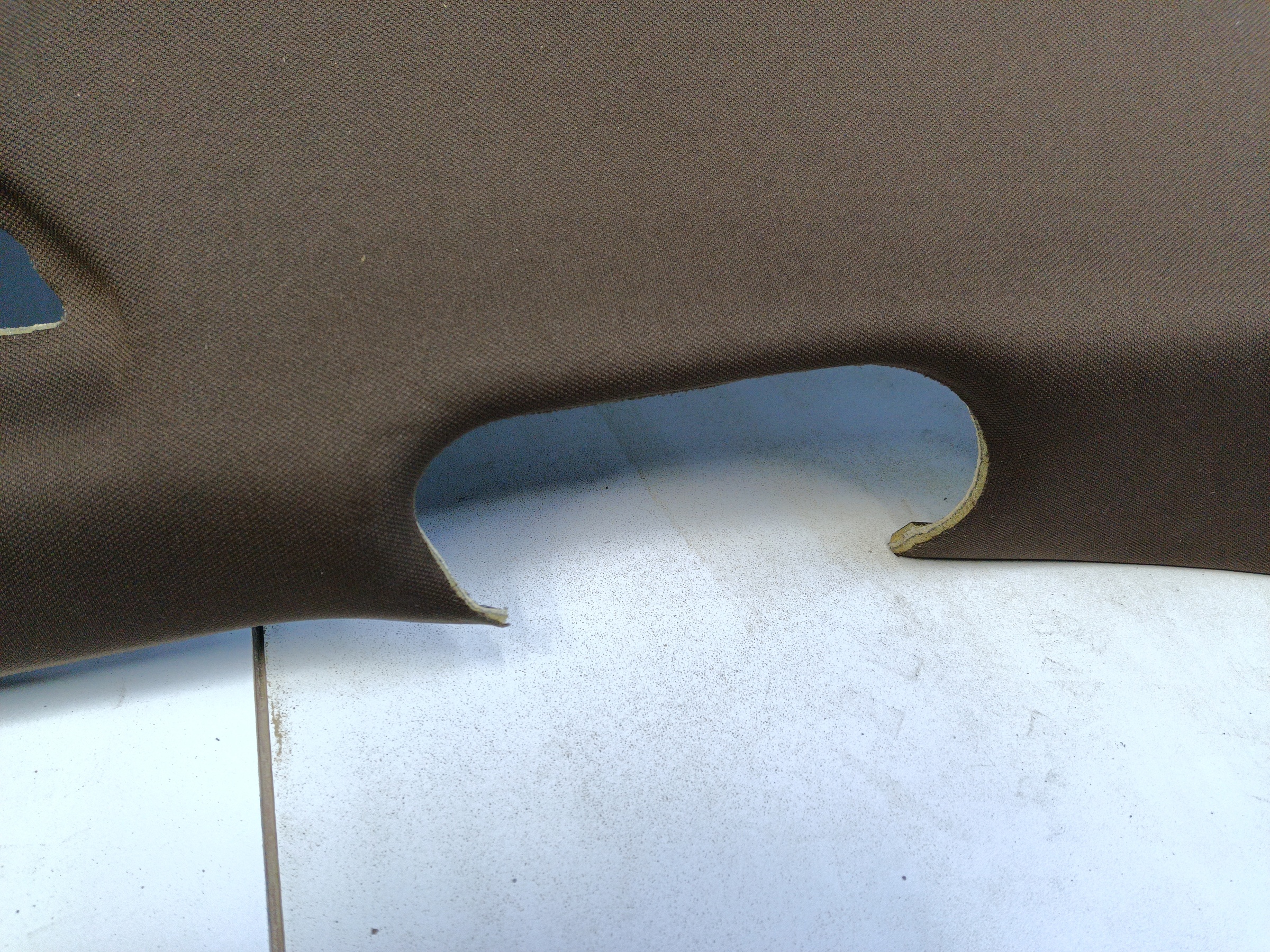 Обшивка крыши потолок цвет " эспрессо " Porsche Cayenne 958