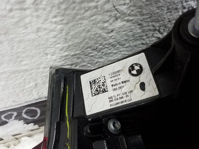 Фонарь задний левый наружный BMW X4 G02 LED