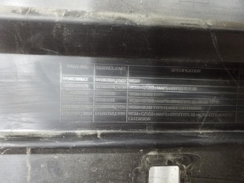 Бампер задний Mitsubishi Outlander 3 Restail 3