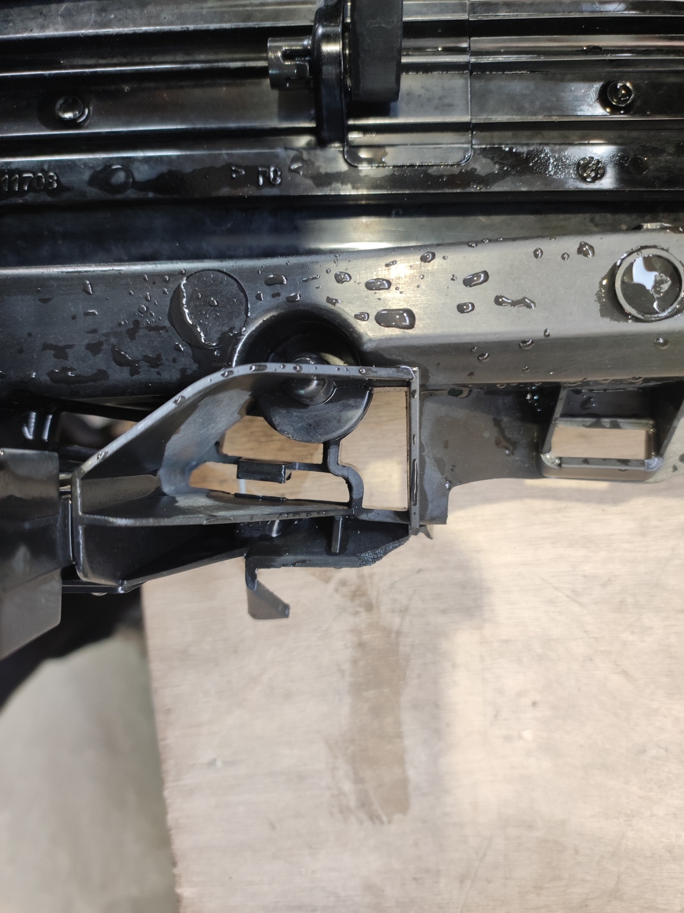 Жалюзи решетки радиатора черные BMW X7 G07