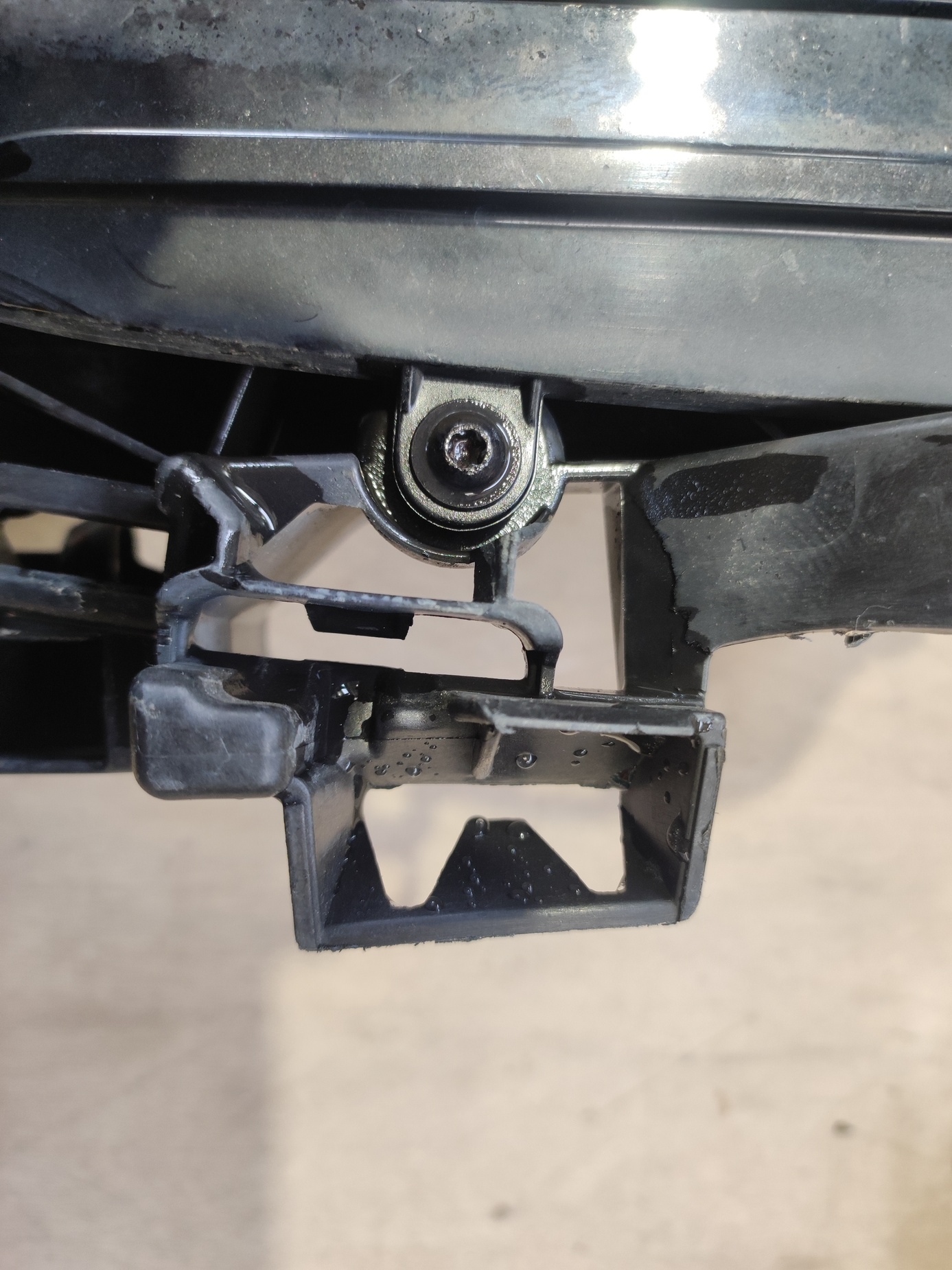 Жалюзи решетки радиатора черные BMW X7 G07