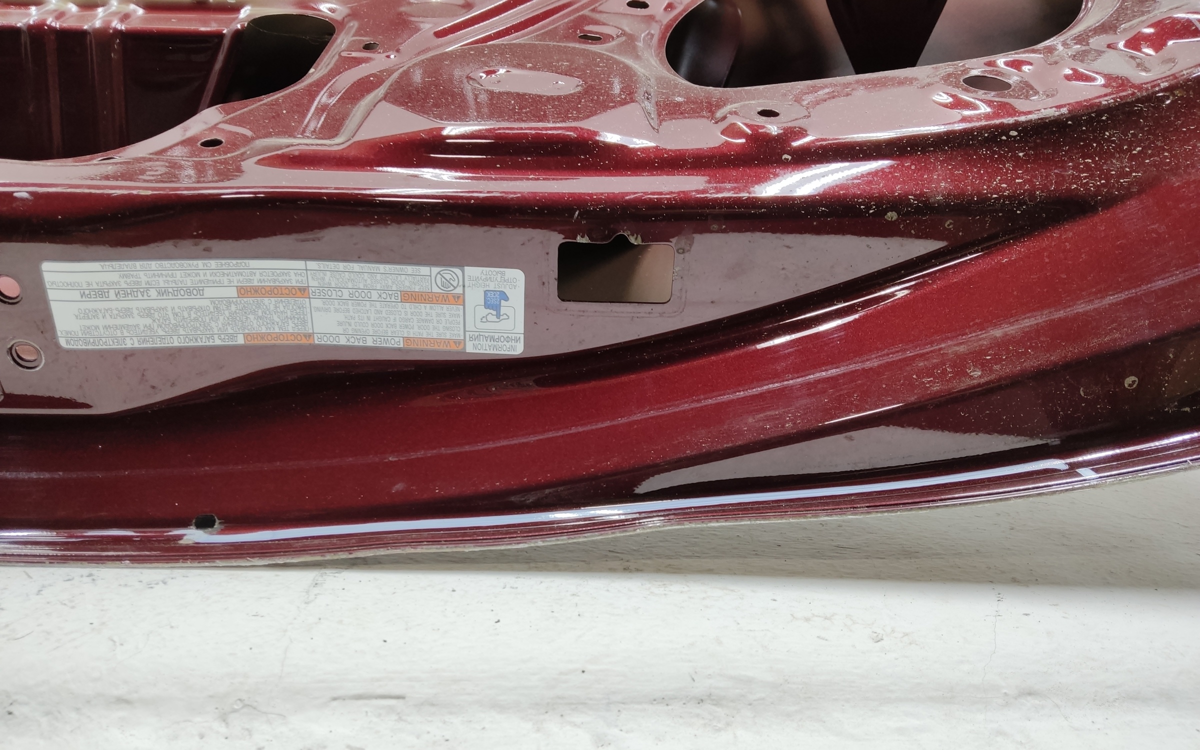 Крышка багажника Toyota RAV4 CA40 Restail