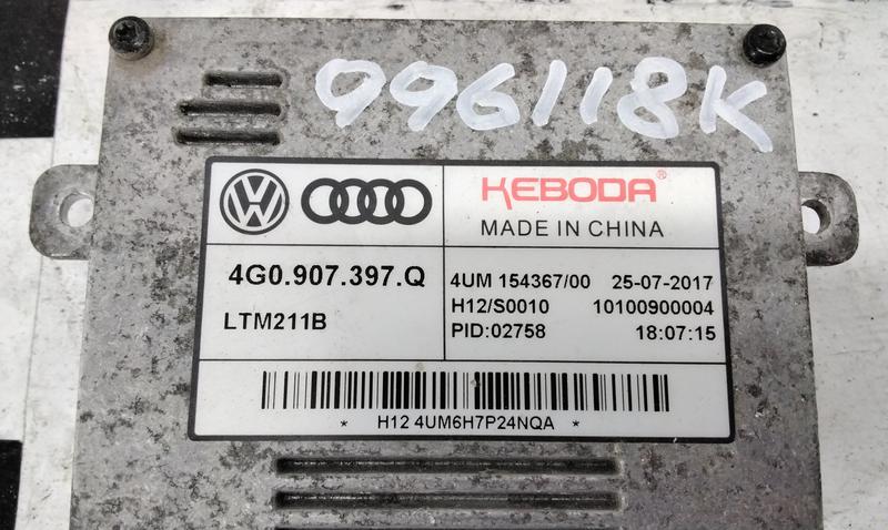 Блок управления фарой Audi A6 C7 Restail