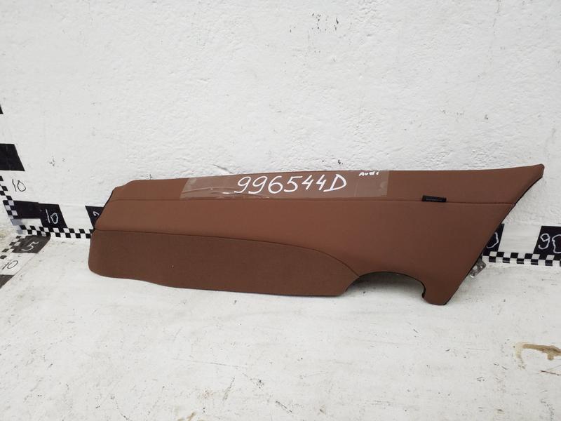 Боковая обшивка заднего сидения левая коричневая Audi A6 C8