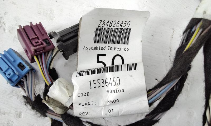 Проводка двери передней правой Mercedes-Benz GLE-klasse W166
