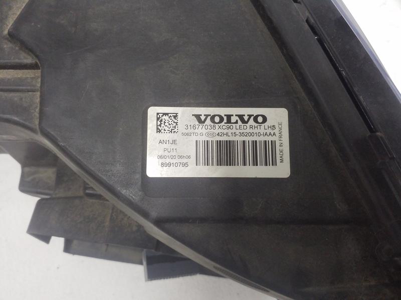 Фара передняя левая Volvo XC90 2 LED адаптив
