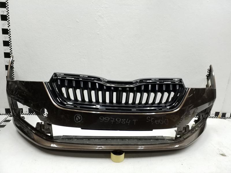 Бампер передний Skoda Rapid 2