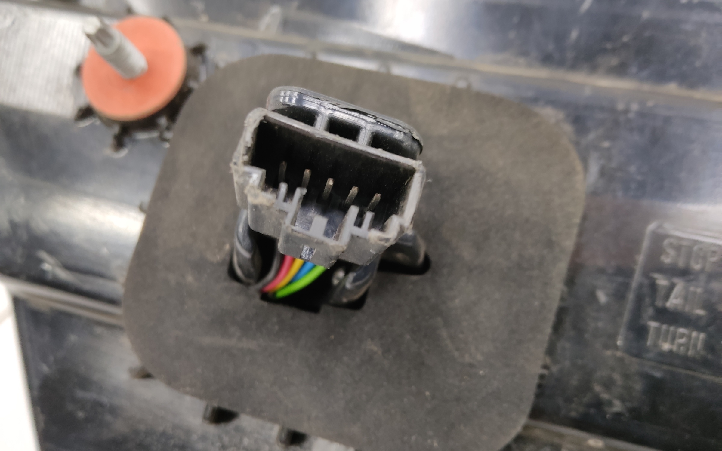 Фонарь задний левый Audi Q7 2 LED