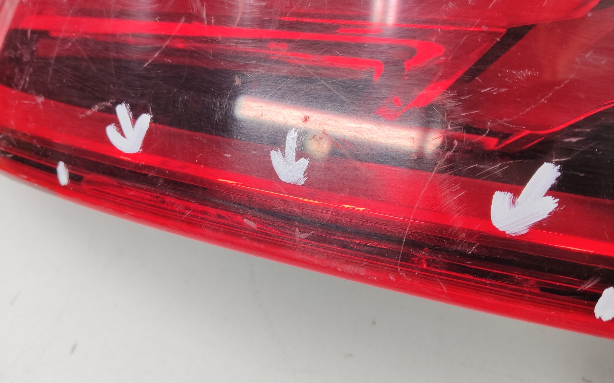 Фонарь задний левый Audi Q7 2 LED