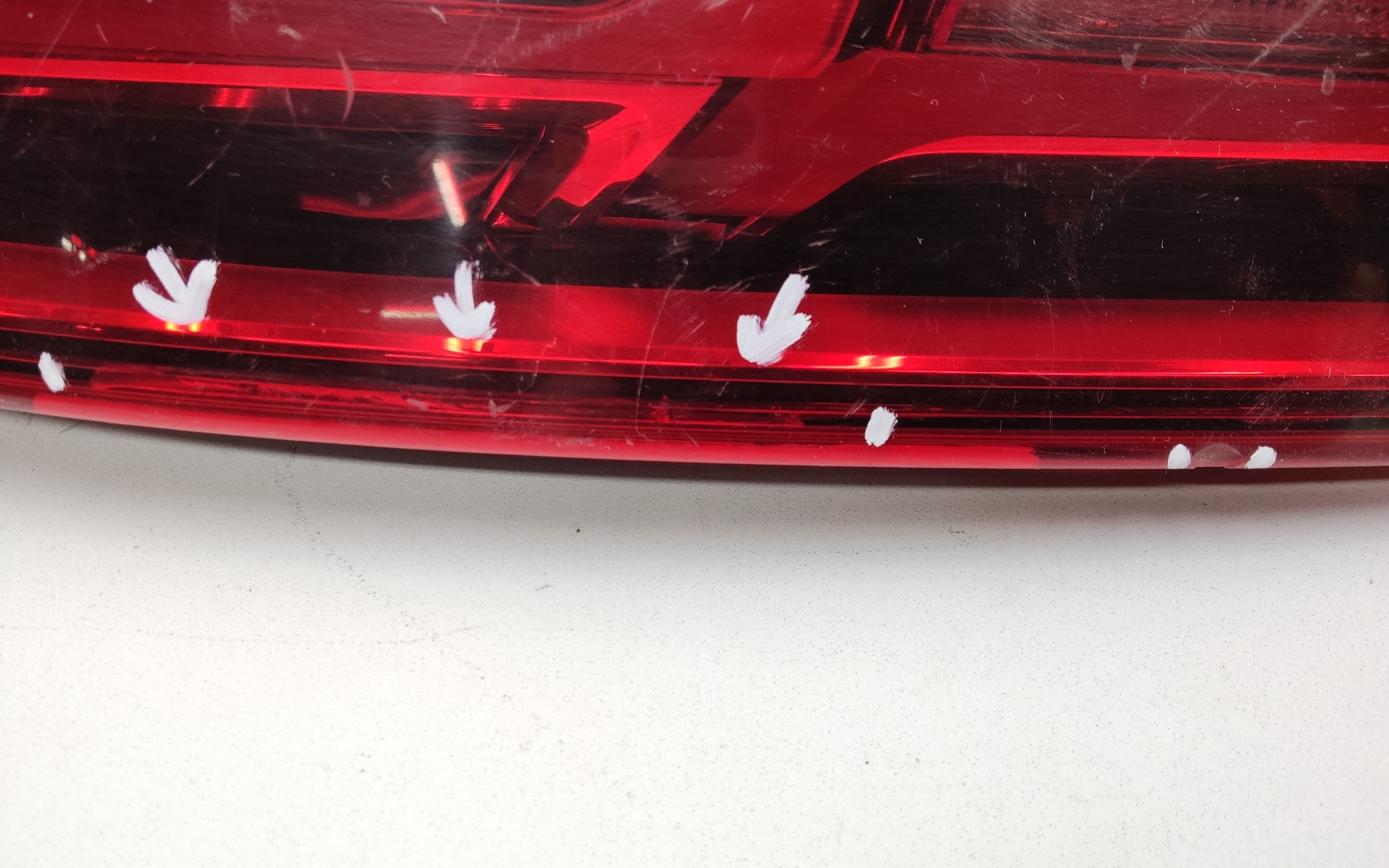 Фонарь задний левый Audi Q7 2 LED