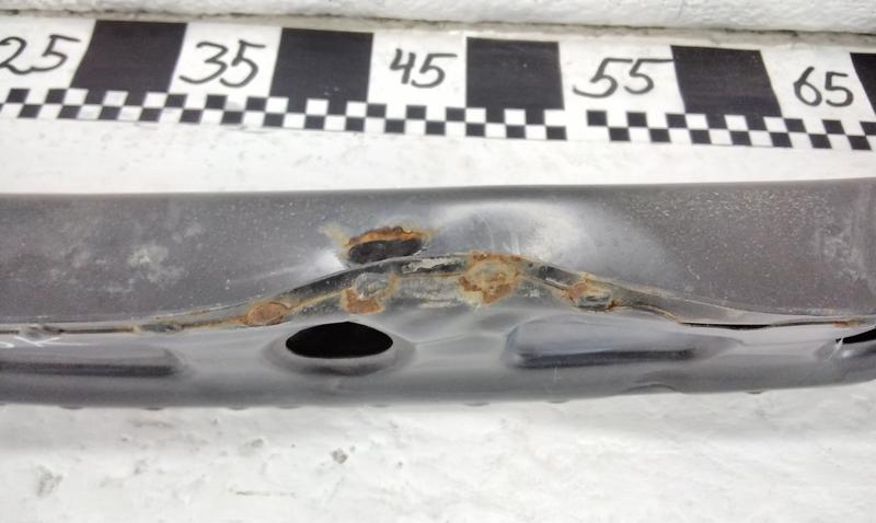 Усилитель заднего бампера Audi A3 8V hatchback