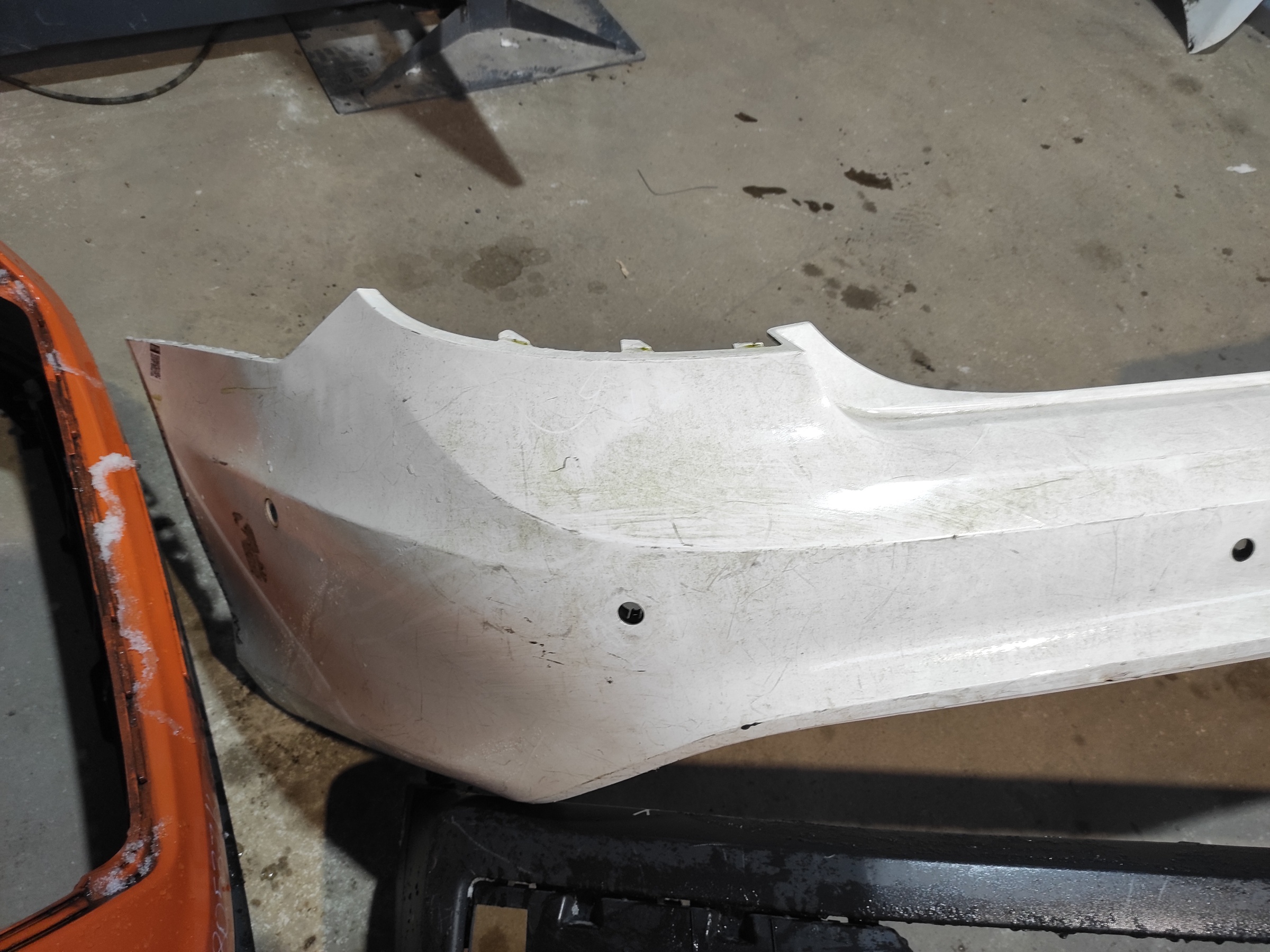 Бампер задний Mercedes Benz Е-klasse C207 Coupe Restail