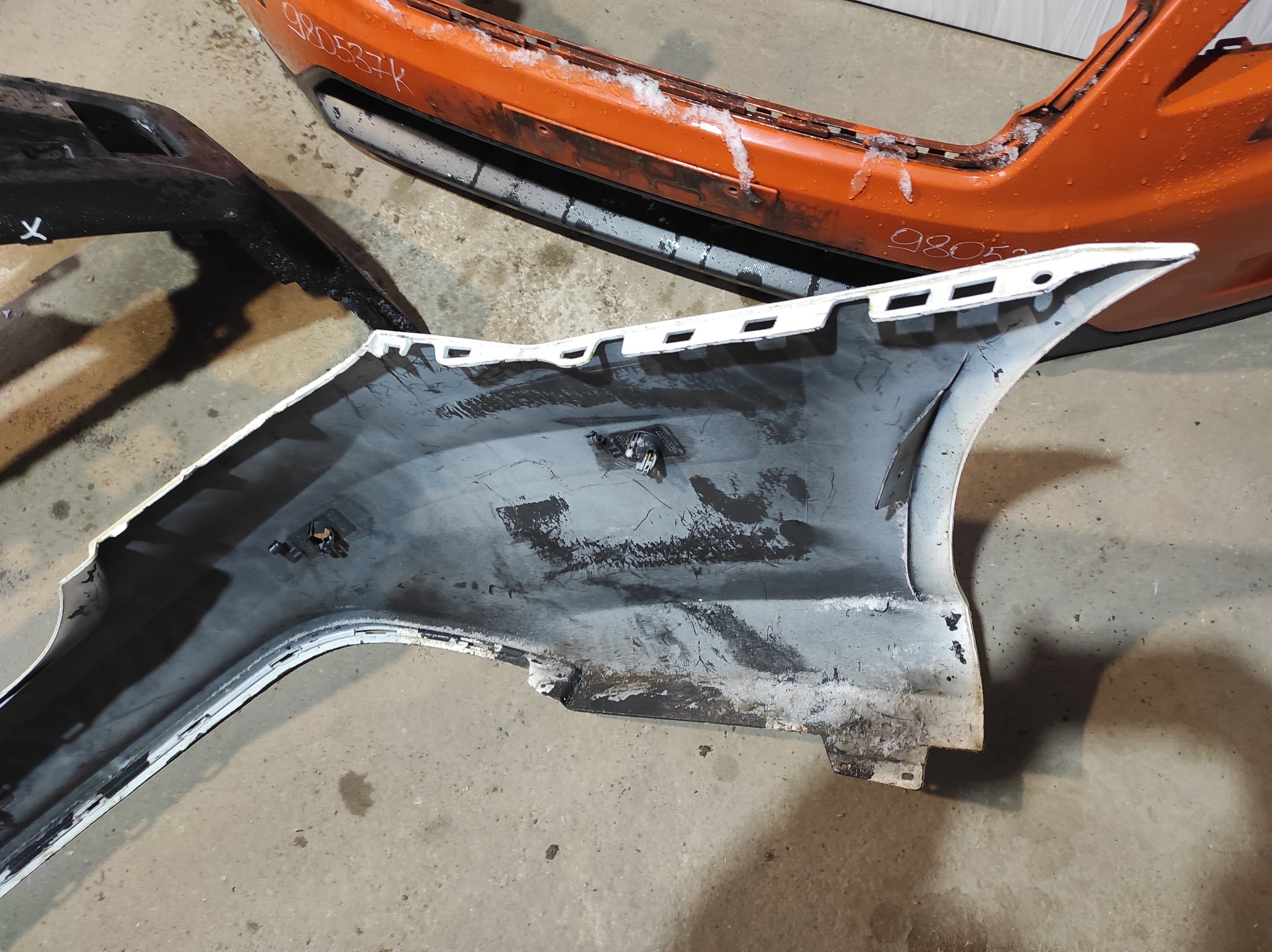 Бампер задний Mercedes Benz Е-klasse C207 Coupe Restail