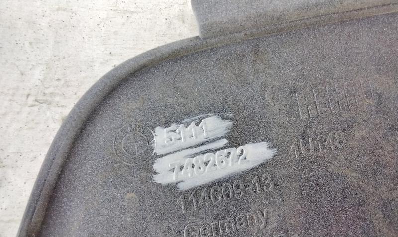 Заглушка буксировочного крюка переднего бампера BMW X2 F39