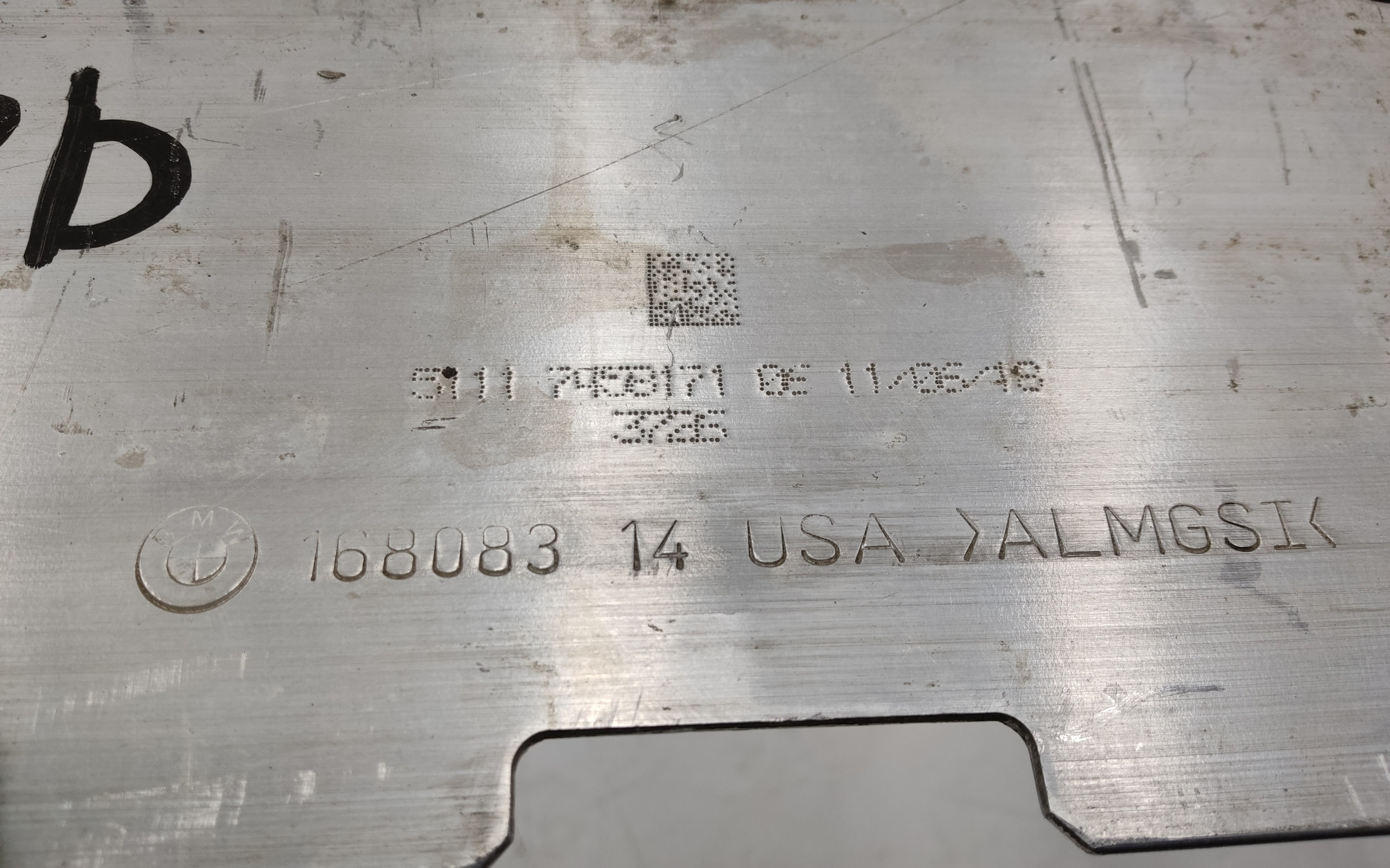 Усилитель переднего бампера BMW X4 G02