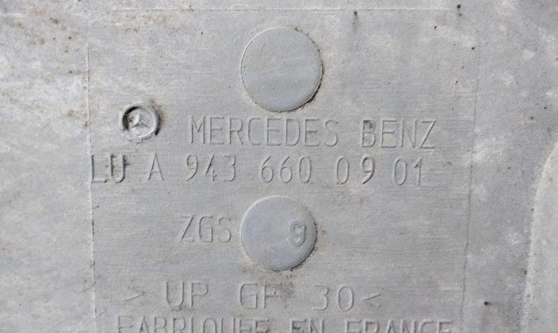 Подножка кабины правая Mercedes Benz Actros 2