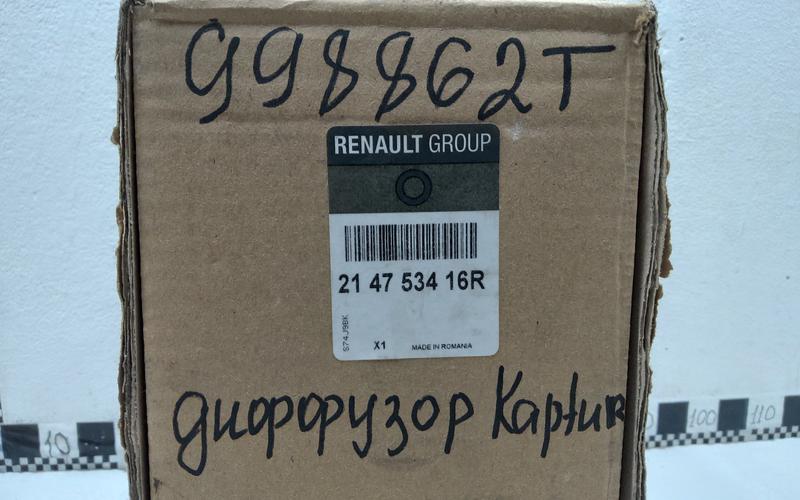 Диффузор вентилятора радиатора Renault Kaptur