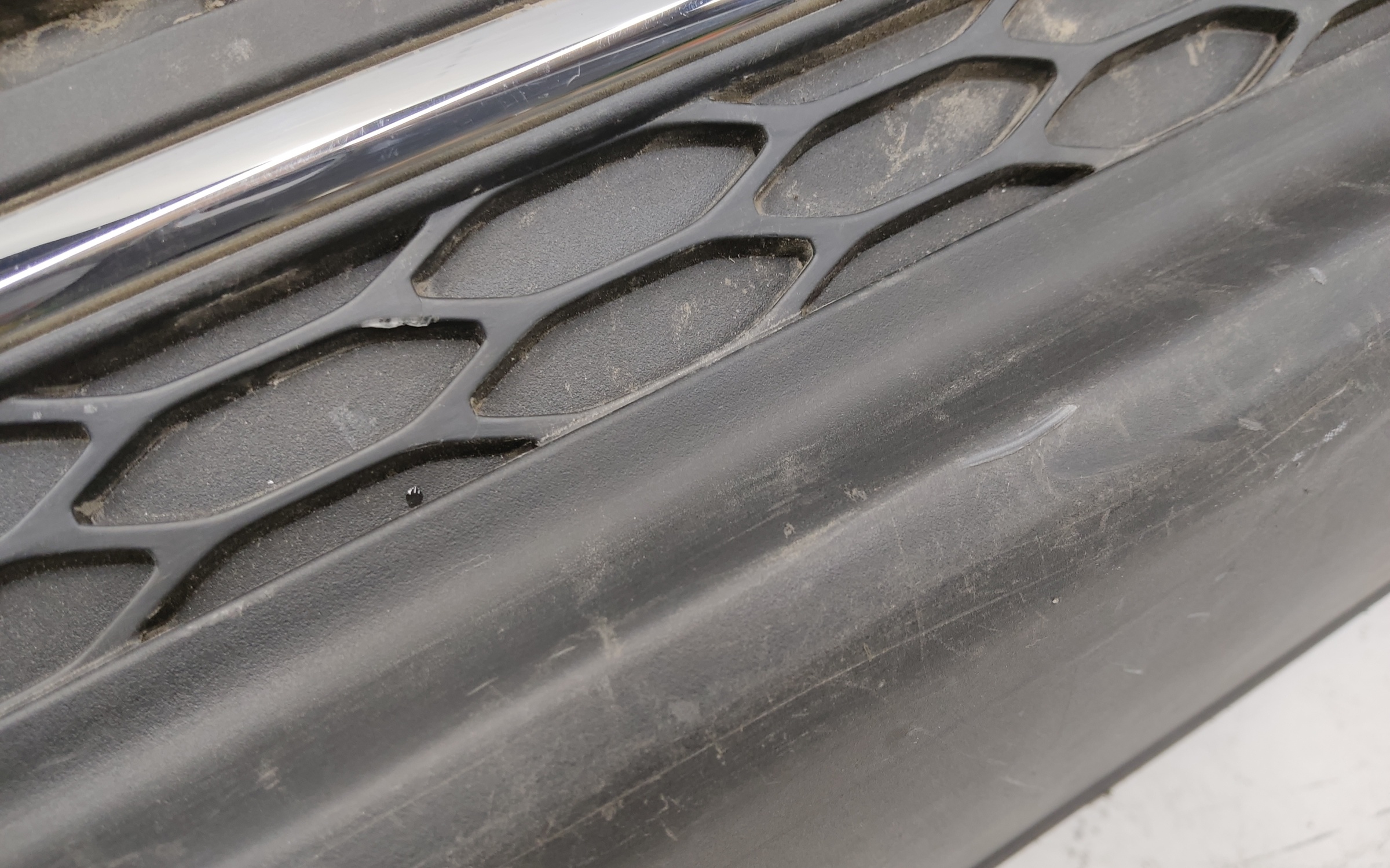 Юбка заднего бампера Kia Ceed 3 Hatchback