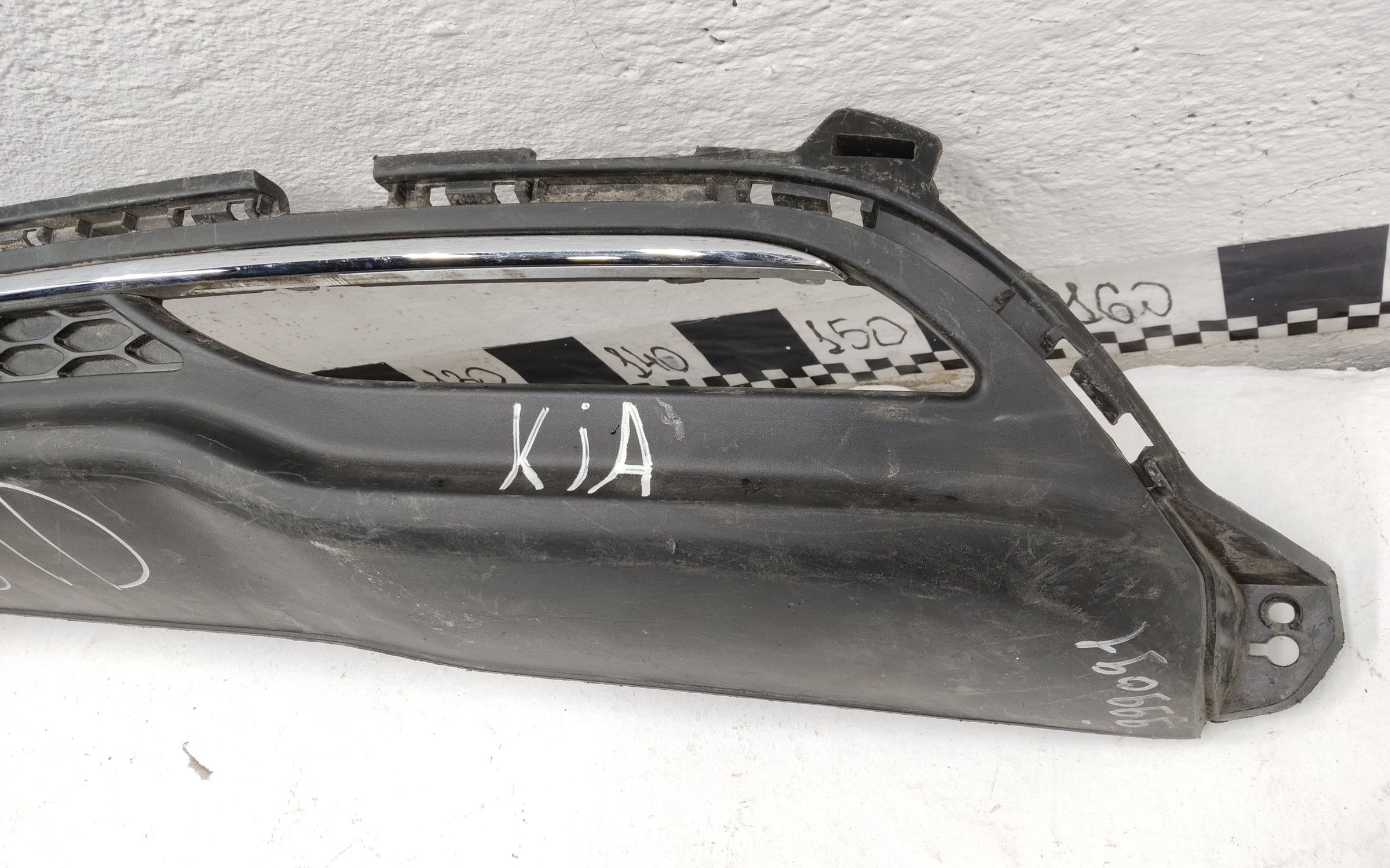 Юбка заднего бампера Kia Ceed 3 Hatchback