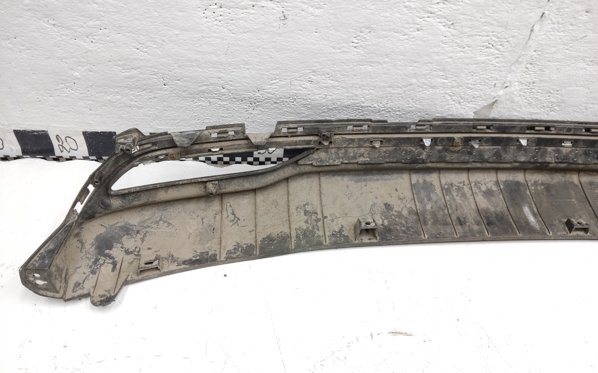 Юбка заднего бампера Kia Ceed 3 Hatchback