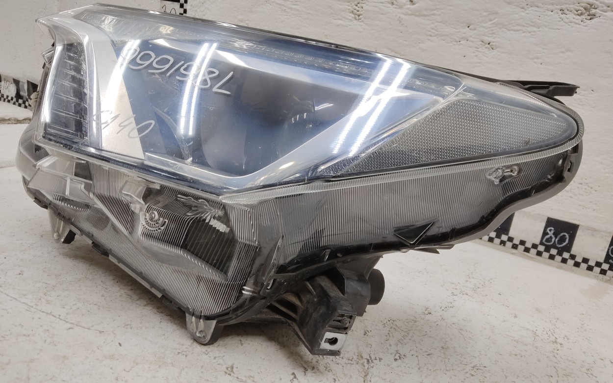 Фара передняя левая Toyota RAV4 CA40 Restail галоген линза ДХО