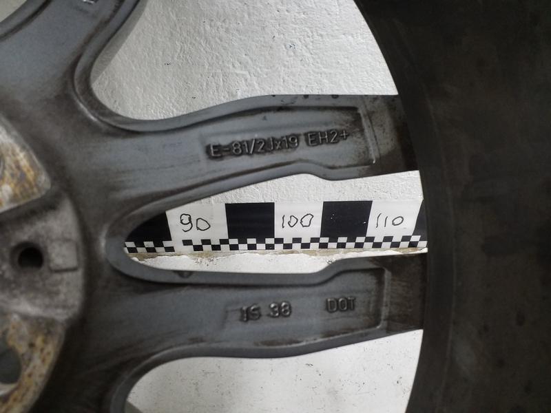 Диск колеса литой BMW X3 F25 R19