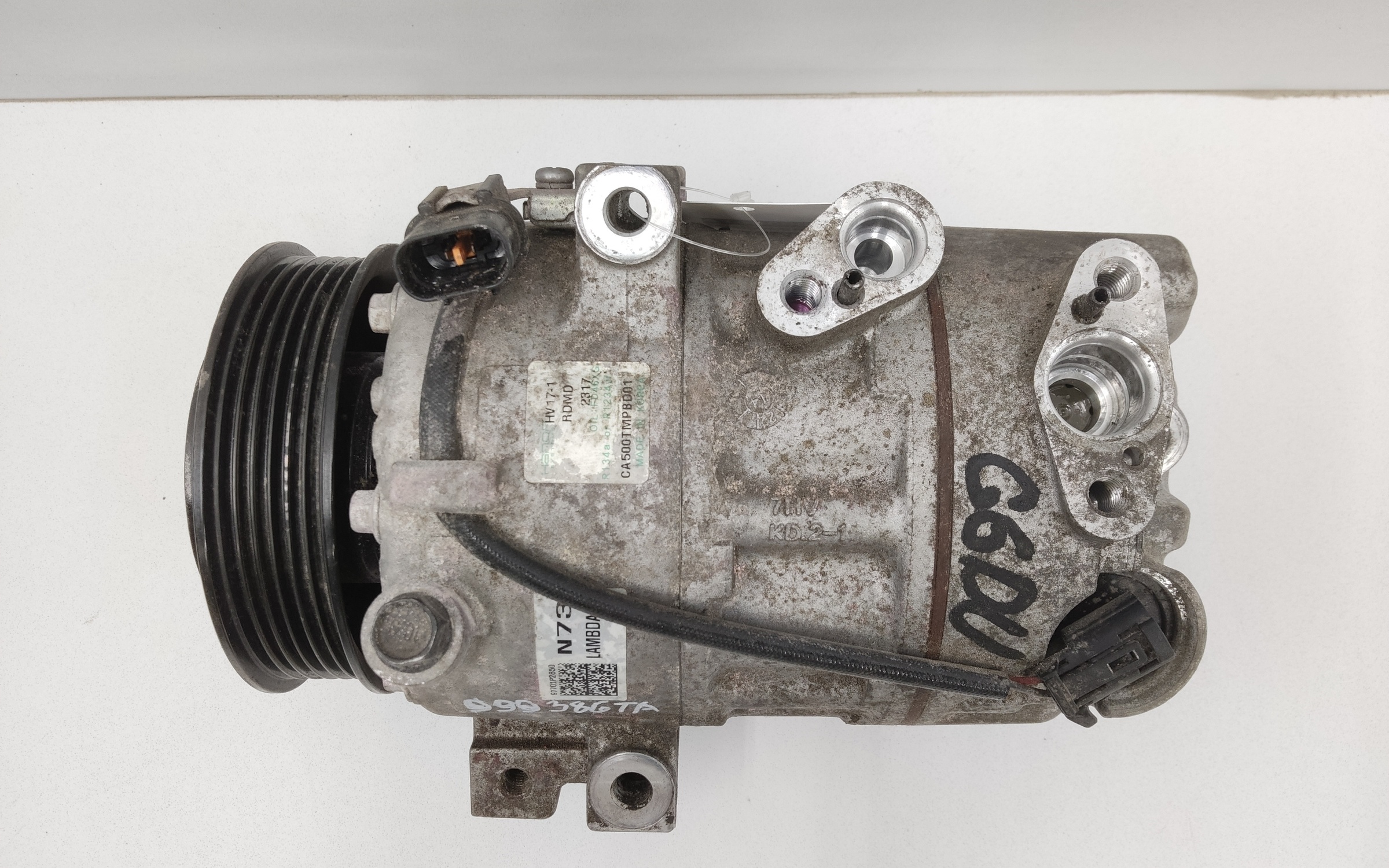 Компрессор кондиционера Kia Sorento 4 G6DU 3.5L