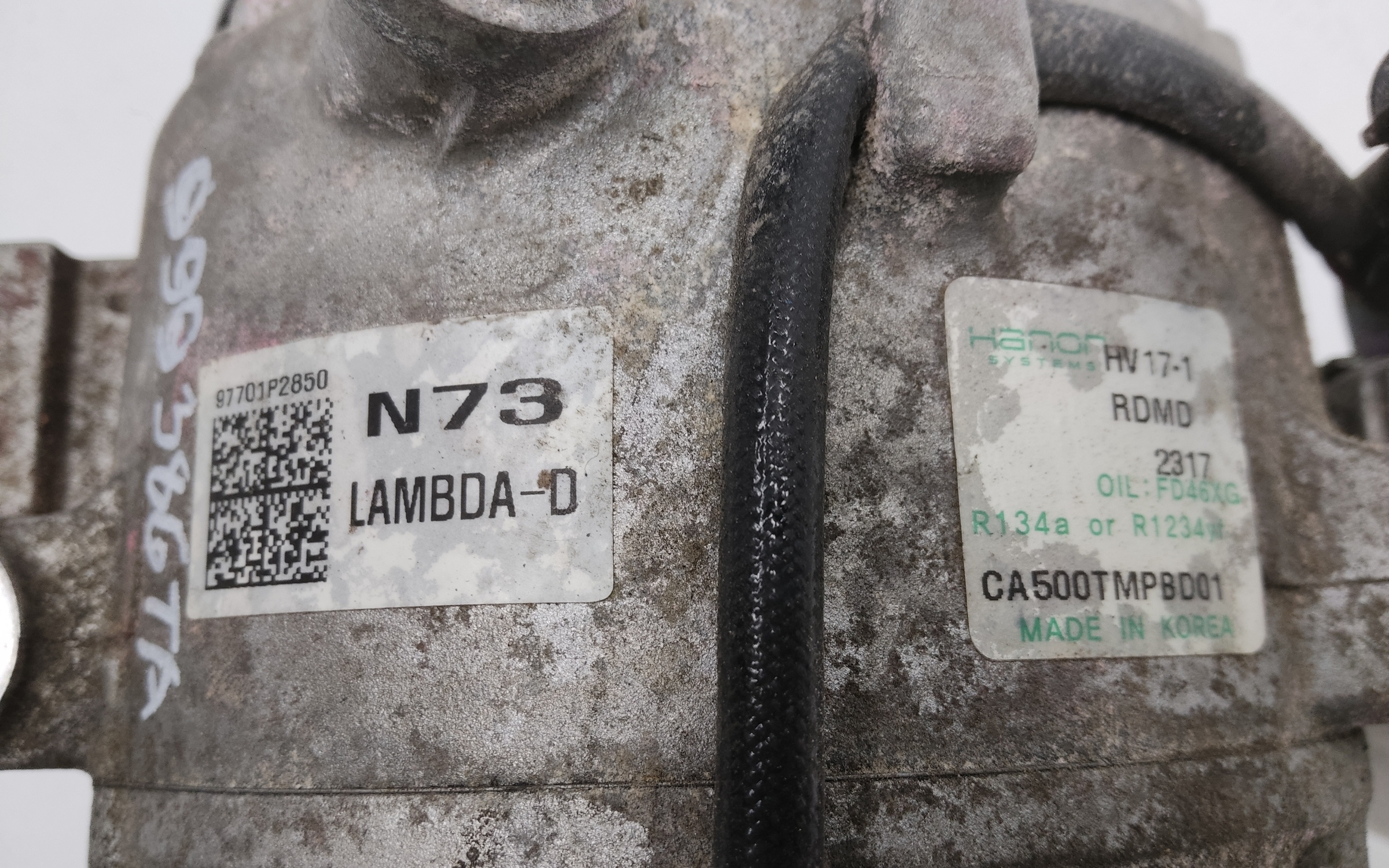 Компрессор кондиционера Kia Sorento 4 G6DU 3.5L