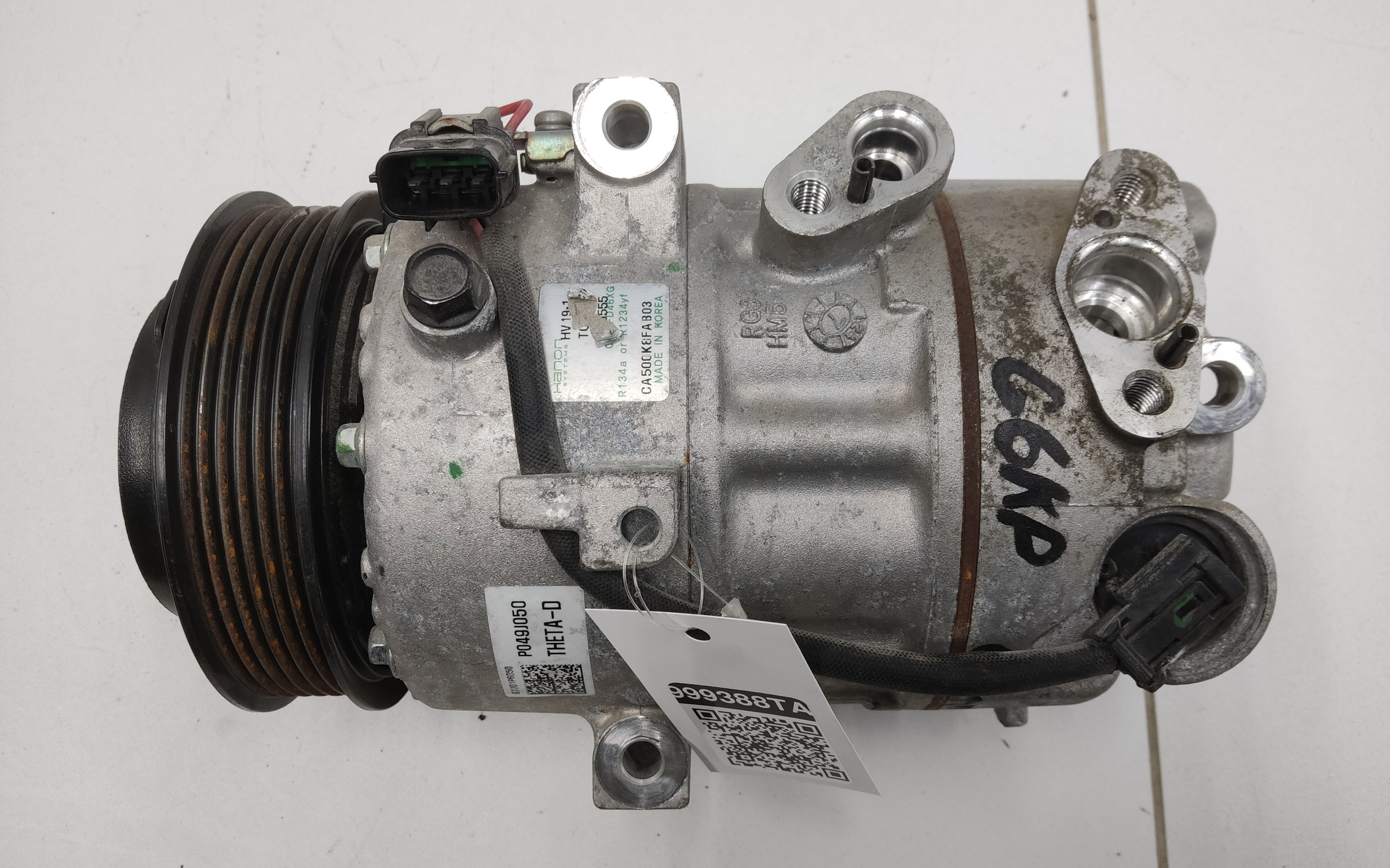 Компрессор кондиционера Hyundai Santa Fe 5 G4KP 2.5L