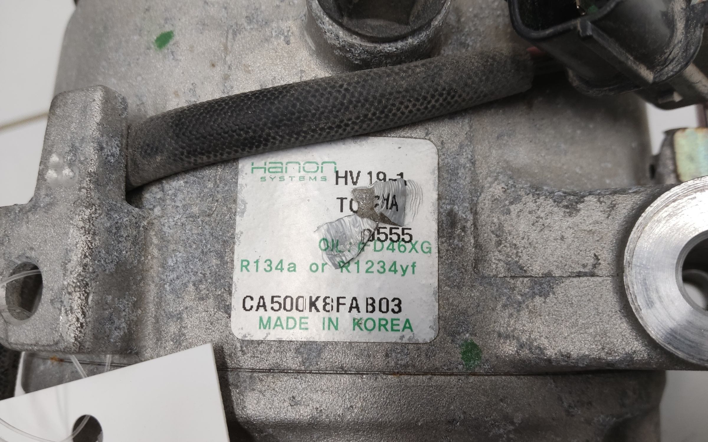 Компрессор кондиционера Hyundai Santa Fe 5 G4KP 2.5L