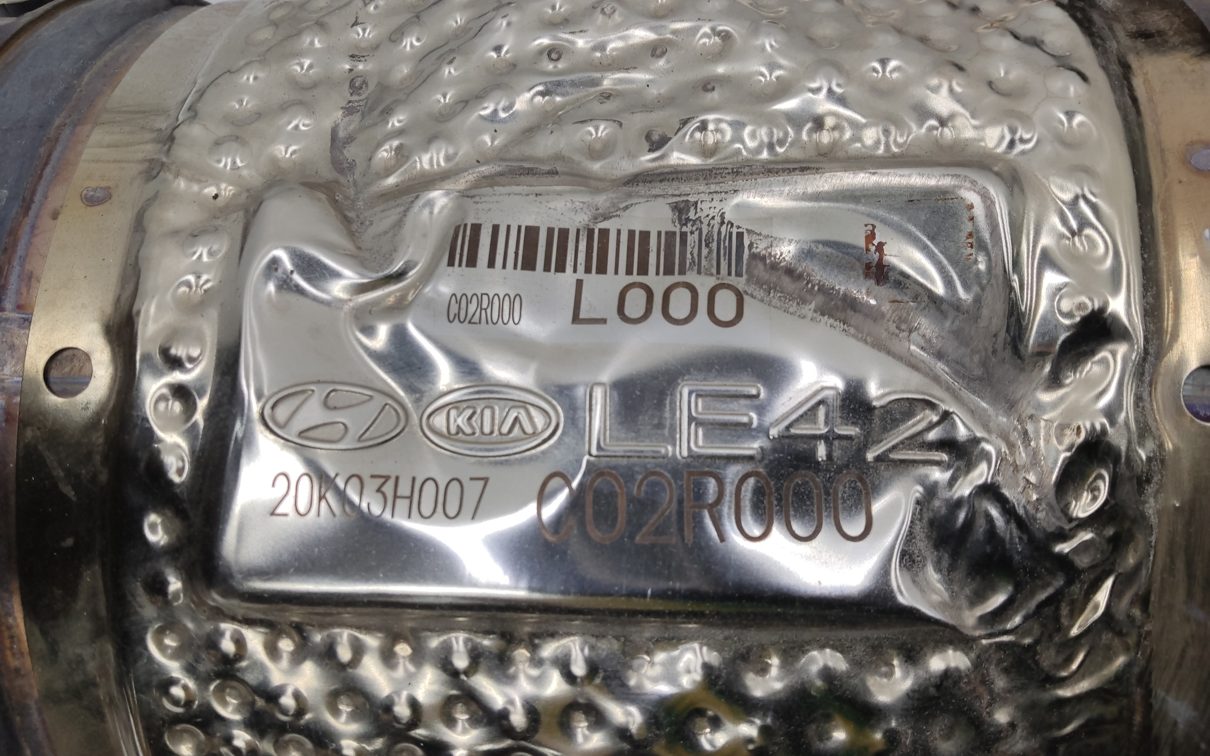 Катализатор Hyundai / Kia 2.2L Euro 6 дизель