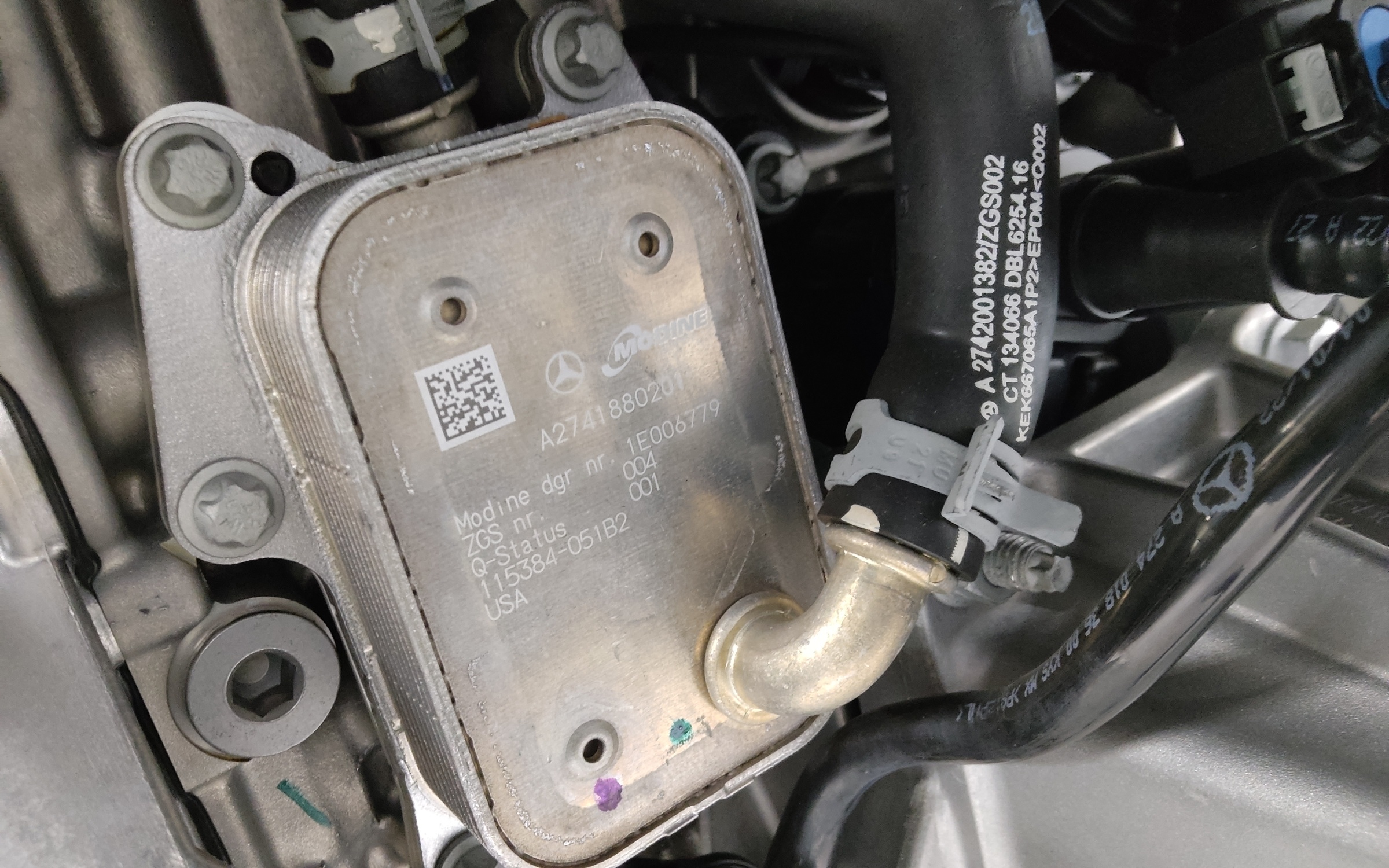 Двигатель Mercedes-Benz 274A 2.0L