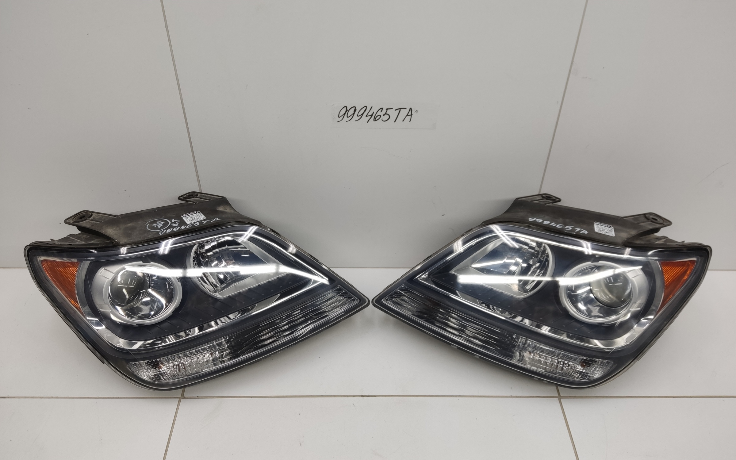 Комплект фар Kia Mohave 1 галоген линза Америка